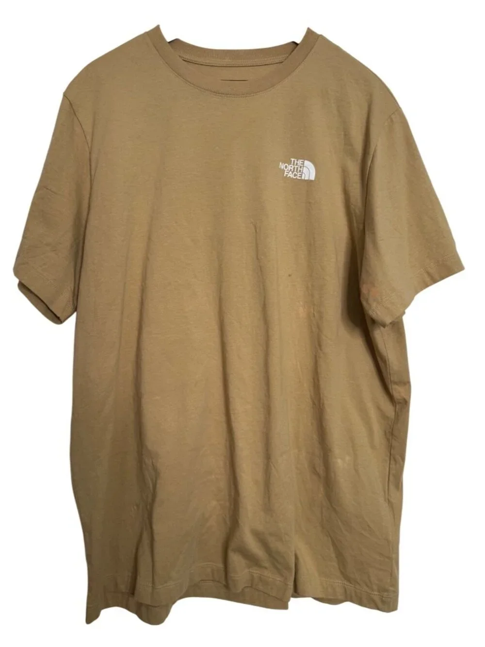 The North Face XL Circular Design Khaki Stone SS REG Tee NWT DEFECT